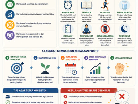 Menumbuhkan Kebiasaan Positif yang Membantu Mencapai Tujuan