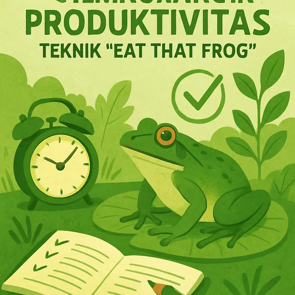 Meningkatkan Produktivitas dengan Teknik “Eat That Frog”